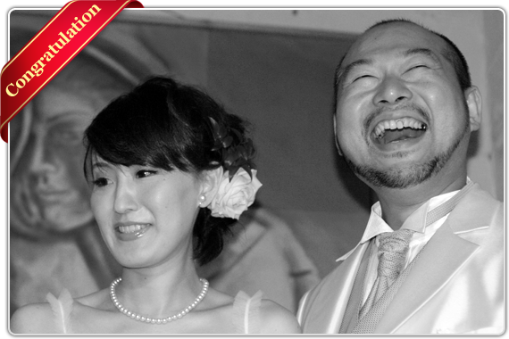 Happy Wedding Masato and Makiko July 3th, 2011