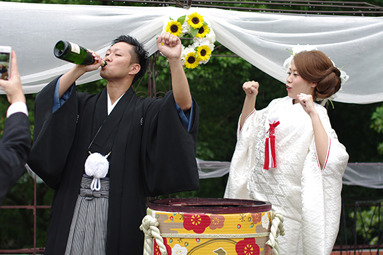 Happy Wedding Yuya and Kumi July 4th, 2015